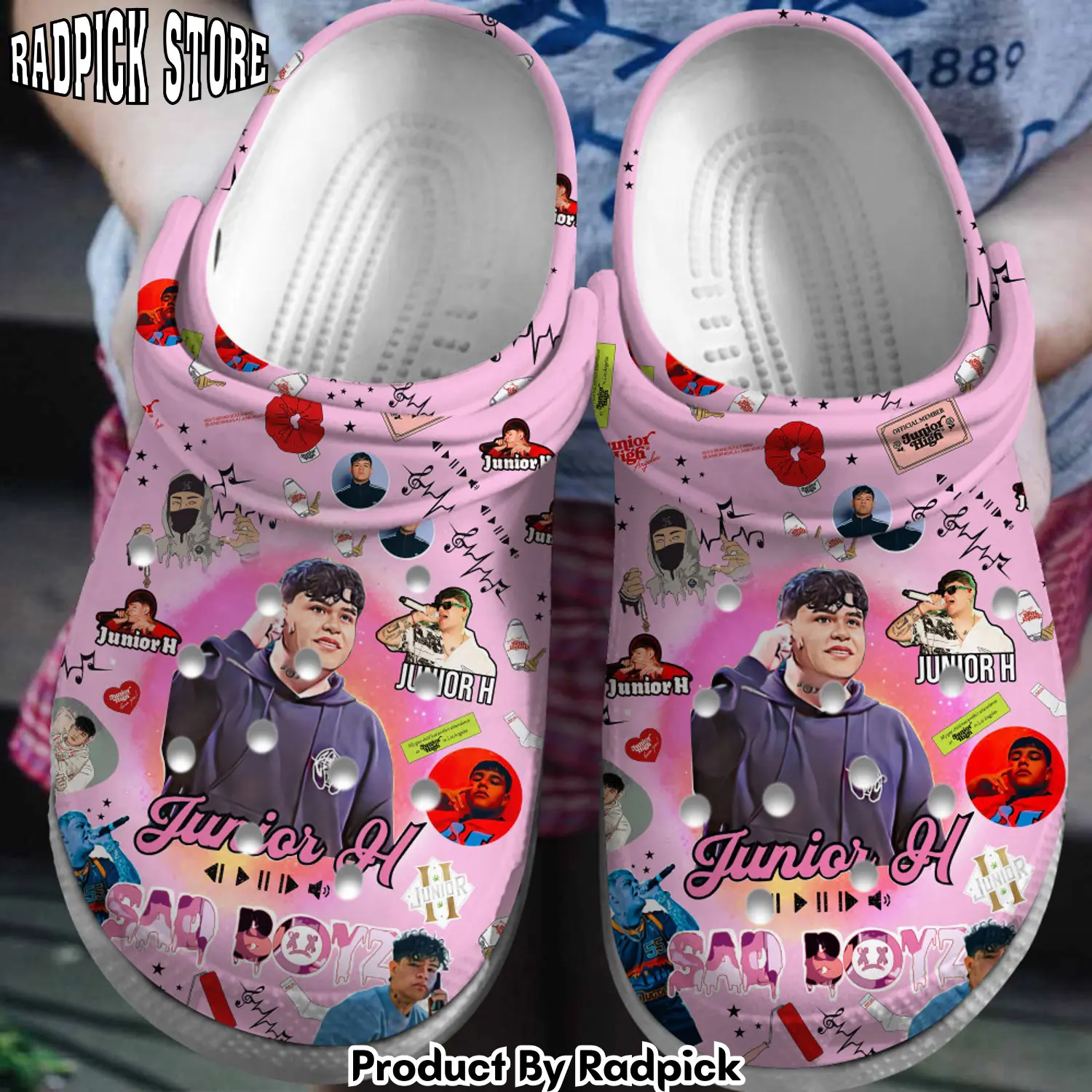 Radpick premium junior h music clogs shoes comfortable for men women xiw rp6522289